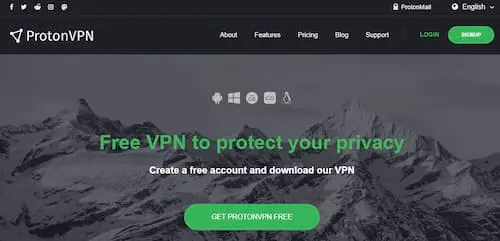  ProtonVPN - Free VPN Malaysia