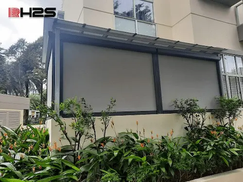 RH2S Deco Curtains - Balcony Blinds Singapore