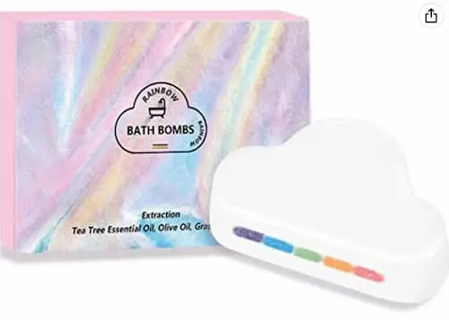 Rainbow Cloud Bath Bomb - Bath Bomb Singapore