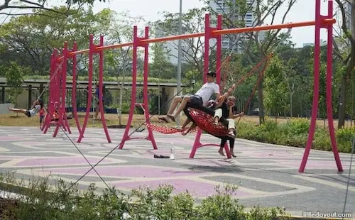 Raintree Cove Swings - What To Do In East Coast Park Singapore