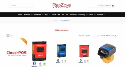 Red Zone - POS System Malaysia (Credit: Red Zone)  