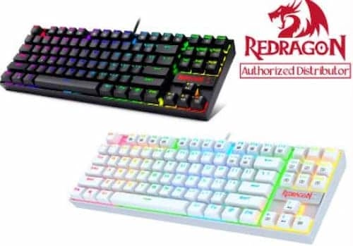 Redragon K552 KUMARA LED Backlit Mechanical Keyboard - Mechanical Keyboards Malaysia (Credit: Redragon)  