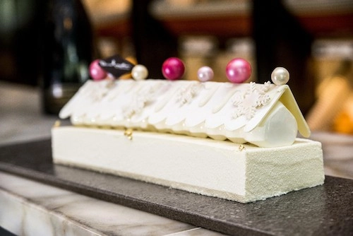 Regent Singapore - Christmas Log Cake Singapore (Credit: Regent Singapore)