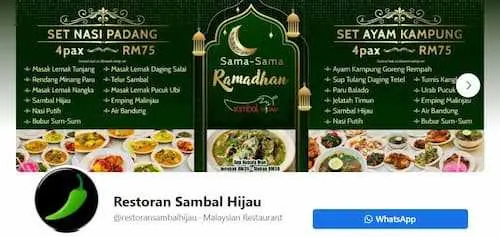 Restoran Sambal Hijau - Indonesian Restaurant KL Selangor