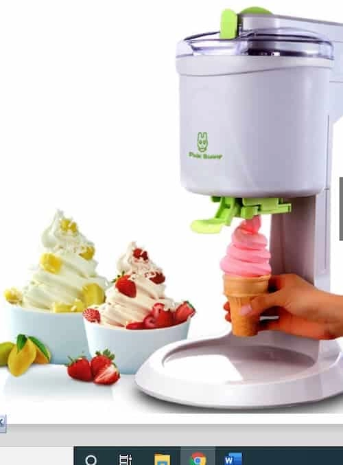 Ridahi Automatic Ice Cream Machine - Ice Cream Maker Malaysia (Credit: Ridahi) 