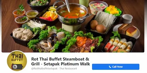 Rot Thai Buffet Steamboat & Grill - Setapak Platinum Walk - Halal Buffet KL Selangor