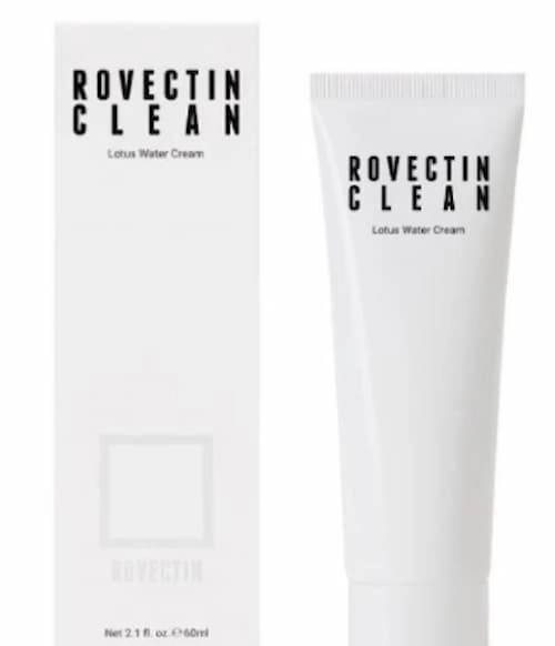 Rovectin Clean Lotus Water Cream - Moisturizer Malaysia (Credit: Rovectin)  