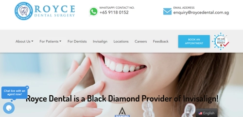 Royce Dental Surgery - Dental Clinic In Woodlands (Credit: Royce Dental Surgery)