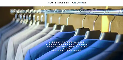 Roy’s Master Tailoring -Tailor Singapore