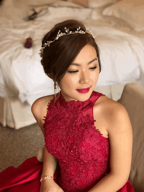 SGMakeover by Valerie Lim - Wedding Makeup Artist Singapore (Credit: SGMakeover by Valerie Lim)