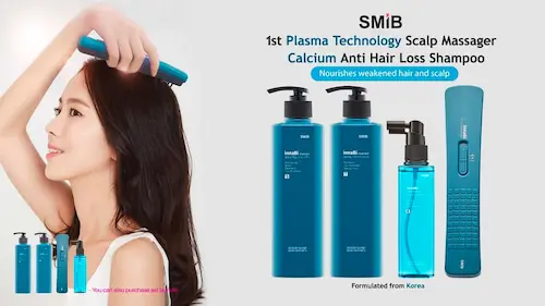  SMiB Anti Hair Loss Coral Calcium Hair Care Premium Set - Hair Loss Treatment Singapore   