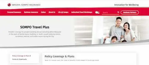  SOMPO Travel Plus - Travel Insurance KL Selangor 