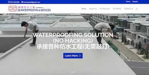 SS Waterproofing & Services - Waterproofing Johor Bahru