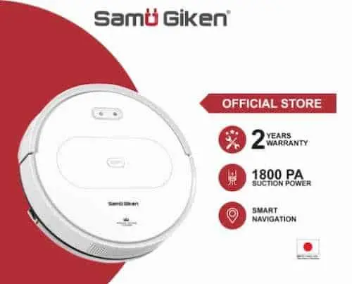 Samu Giken 3 in 1 Robotic Vacuum Cleaner with App Control - Robot Vacuum Cleaner KL Selangor