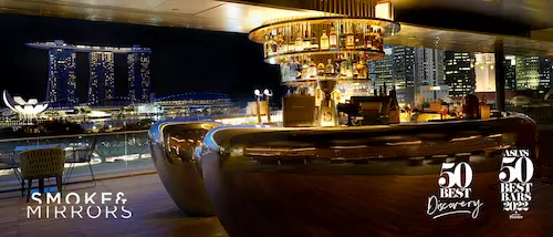 Smoke and Mirrors - Rooftop Bar Singapore