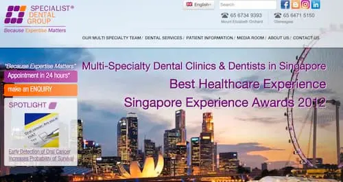 Specialist Dental Group - Jaw Surgery Singapore