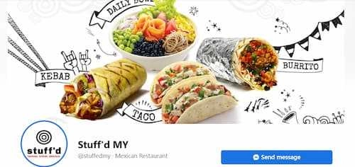 Stuff'd MY - Mexican Food KL Selangor (Credit: Stuff'd MY)