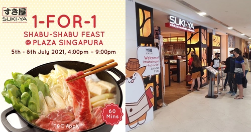 Suki-Ya - Bugis Plus Food Singapore (Credit: Suki-Ya)