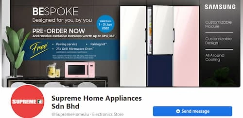 Supreme Home Appliances - Home Appliance KL Selangor