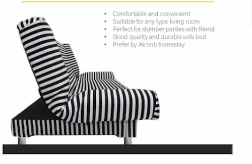  TEDDY IRIS Durable Foldable Sofa Bed - Sofa Bed Malaysia (Credit: TEDDY IRIS) 