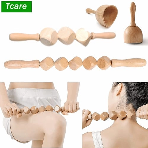 Tcare Handle Wood Massager - Back Massager Singapore (Credit: Tcare)