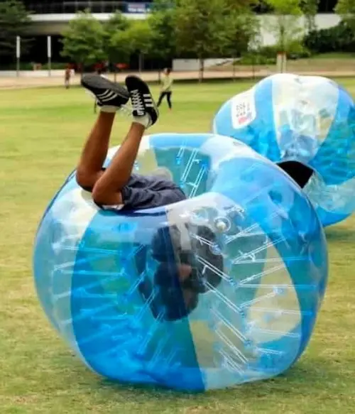 Team Building Games Singapore - Bubble Soccer Singapore (Credit: Team Building Games Singapore)