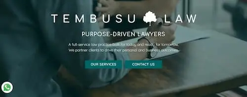 Tembusu Law - Bankruptcy Lawyer Singapore