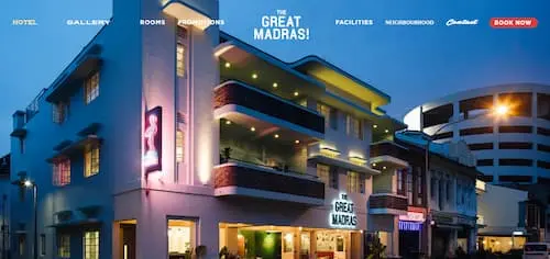 The Great Madras - Budget Hotel Singapore