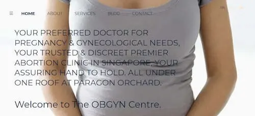 The OBGYN Centre - Abortion Clinic Singapore