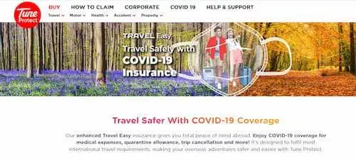  Tune Protect Travel Easy - Travel Insurance KL Selangor