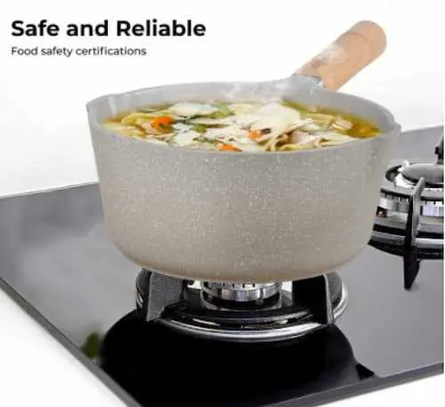 Uakeen Woody Non-Stick Saucepan  -  Sauce Pan KL Selangor