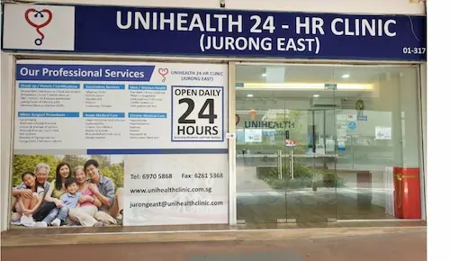 Unihealth 24-HR Clinic (Jurong East) - 24 Hour Clinics Singapore