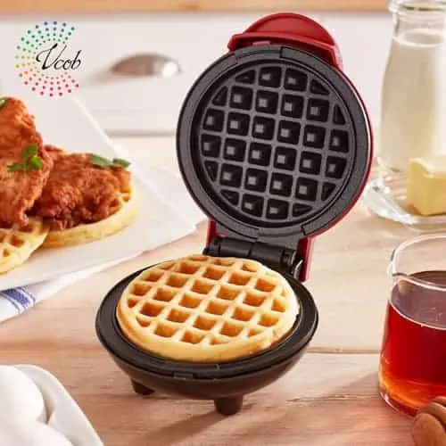 Vcob Mini Electric Waffles Maker - Waffle Maker Malaysia