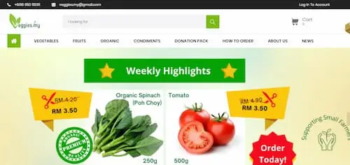 Veggies.MY - Online Vegetable Delivery KL Selangor