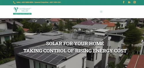 Verdant Solar - Solar Companies KL Selangor (Credit: Verdant Solar)