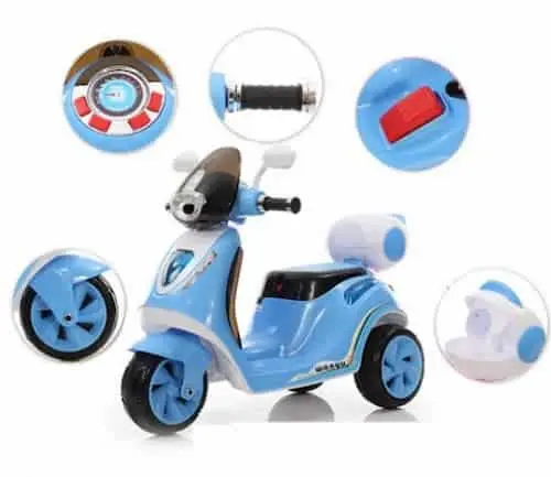 Vespa Children Electric Scooter - Kids Scooter KL Selangor