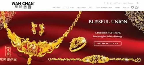 Wah Chan Gold & Jewelry  - Jewellery Store KL Selangor