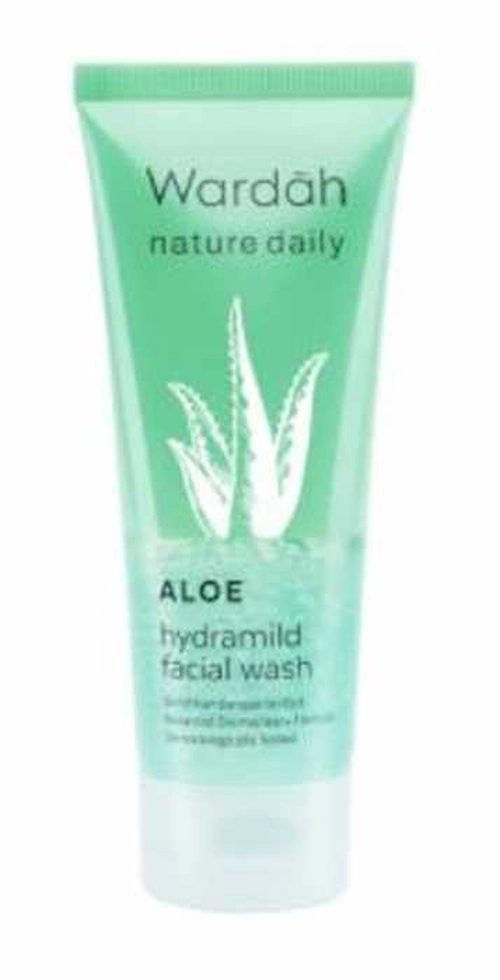  Wardah Nature Daily Aloe Hydramild Facial Wash - Facial Cleanser KL Selangor (Credit: Wardah) 