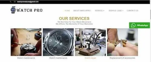 Watch Pro Malaysia - Watch Repair KL Selangor