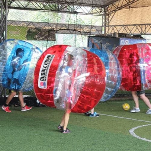 What is Bubble Soccer - Bubble Soccer Singapore (Credit: FunEmpire)