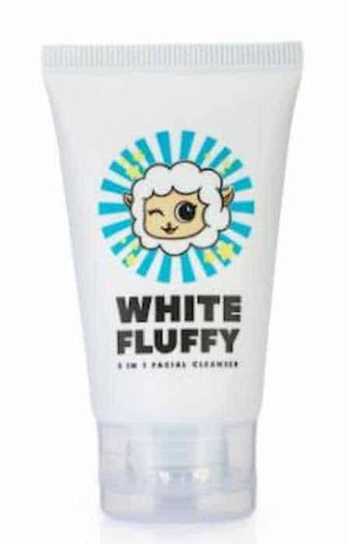 White Fluffy 2 in 1 Facial Cleanser - Facial Cleanser KL Selangor (Credit: White Fluffy) 