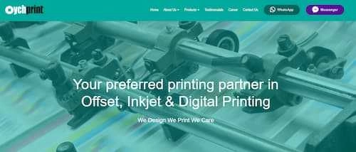 YCH Printing & Media Sdn Bhd - Printing Shop KL Selangor (Credit: YCH Printing & Media Sdn Bhd)