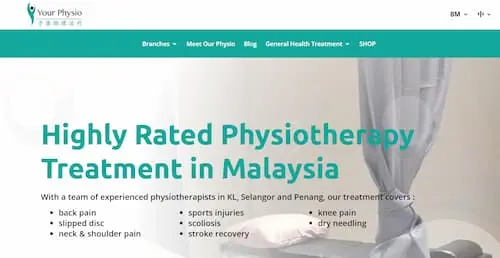 Your Physio - Physiotherapy KL Selangor