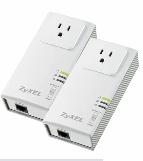 ZyXEL PLA407 HomePlug AV 200 Mbps Powerline Wall-Plug Adapter - Powerline Adapter Malaysia (Credit: ZyXEL)