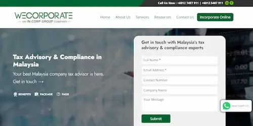 eCorporate- Tax Consultant KL Selangor