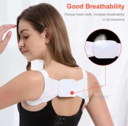 inHelper Adjustable Back Posture Corrector - Posture Corrector Malaysia (Credit: inHelper)  