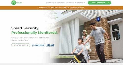  truSafe security x CHUBB CMS - Home Security System Malaysia 