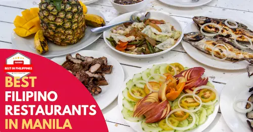 Best Filipino Restaurant Manila