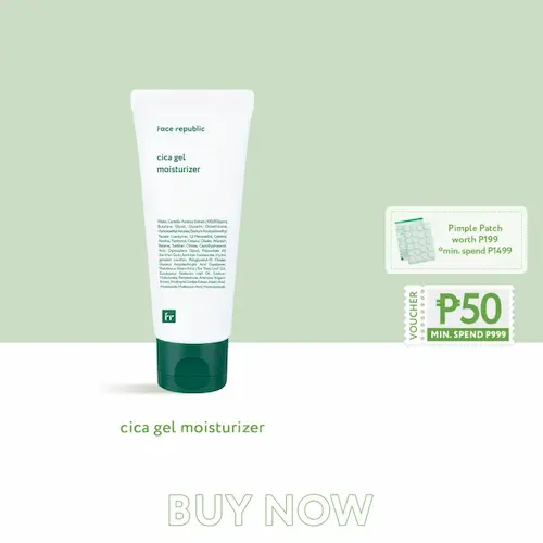 Face Republic CICA Gel Moisturizer - Moisturizer for Acne Prone Skin Philippines