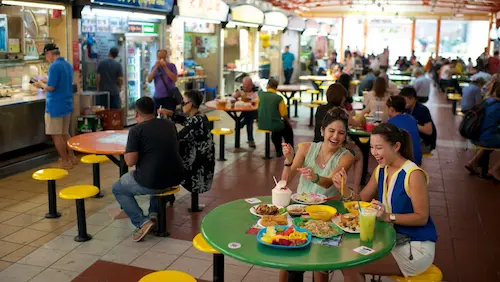 Hawker Food - Activities in Singapore 